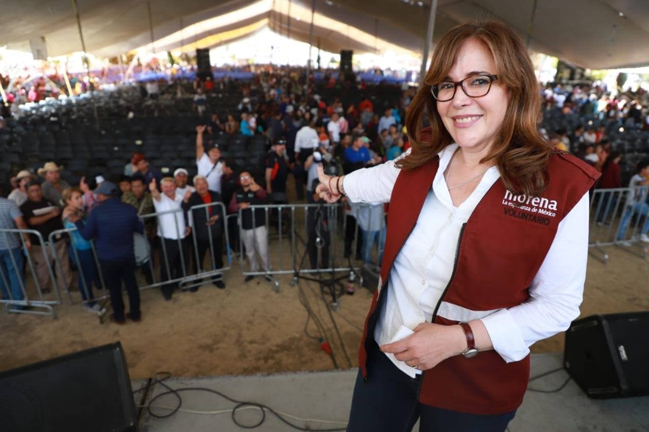 Yeidckol Polevnsky, exdirigente de Morena. Foto: Facebook Yeidckol Polevnsky