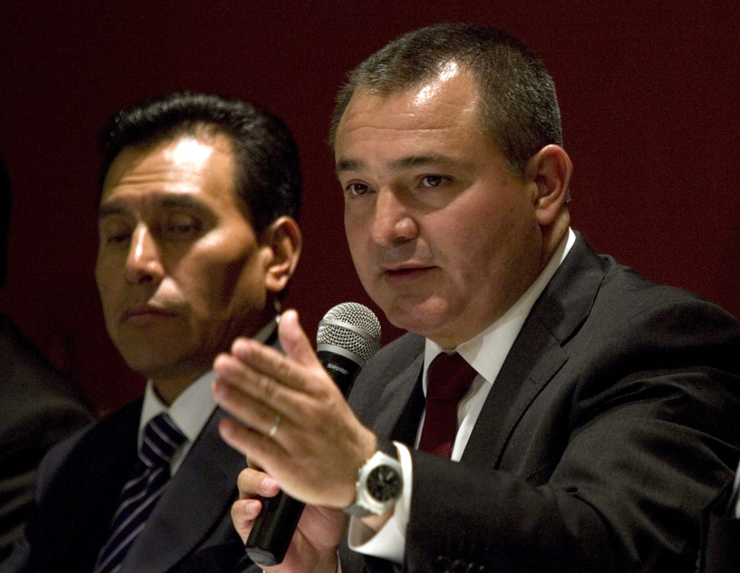 Genaro García Luna, extitular de la SSP. Foto: EFE
