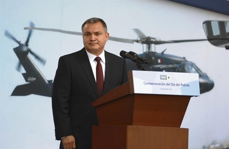 Genaro García Luna, extitular de la SSP. Foto: EFE