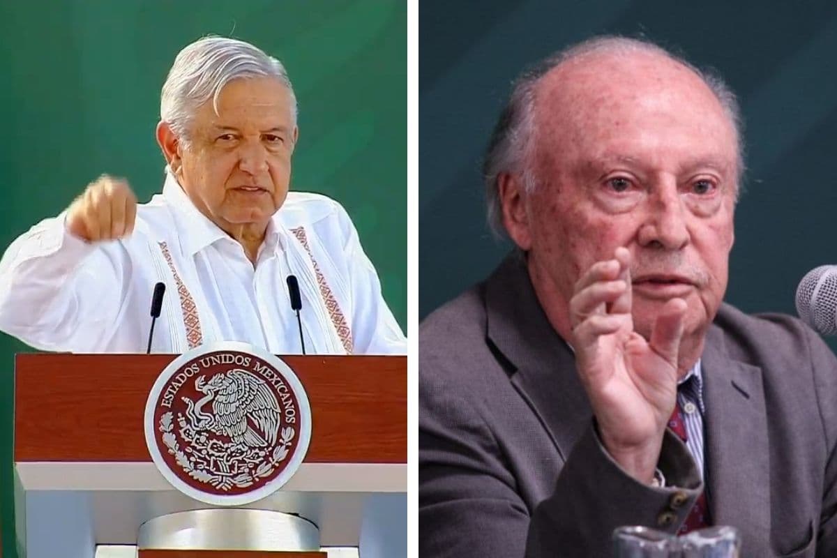 (i) Presidente Andrés Manuel López Obrador. Foto: Especial. (d) Victor Manuel Toledo, titular Semarnat. Foto: Conacyt.