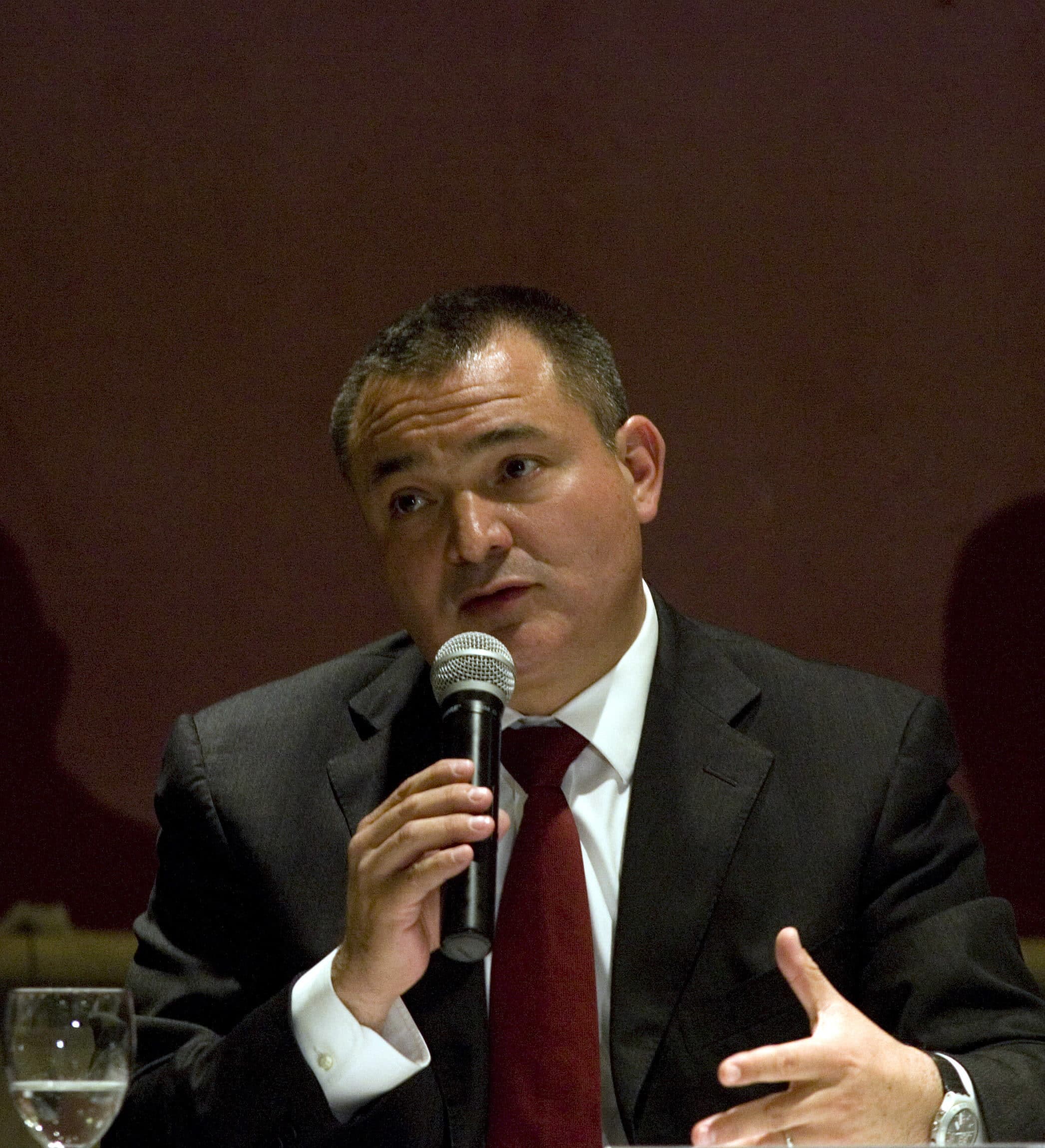 Genaro García Luna, exsecretario de Seguridad Pública. Foto: EFE