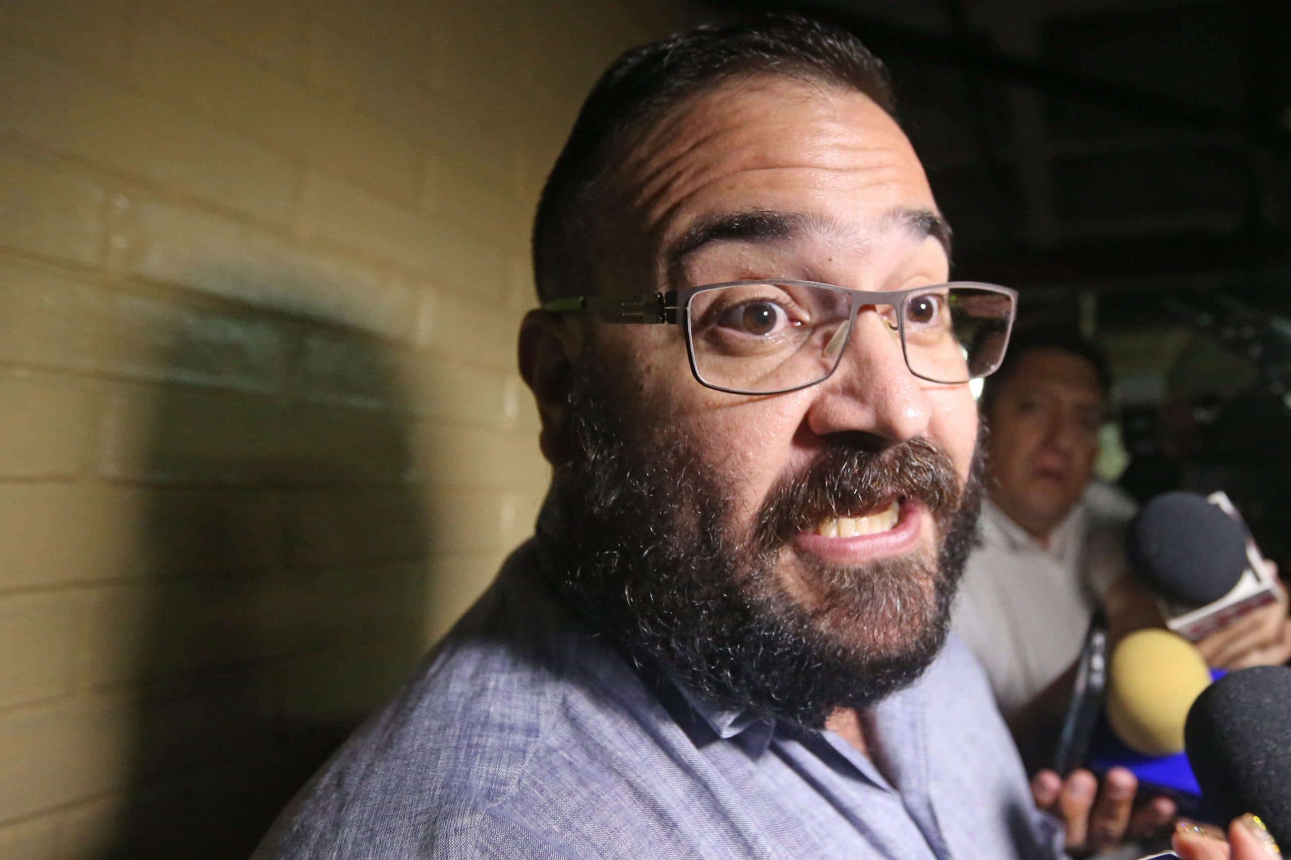 Javier Duarte, exgobernador de Veracruz, en julio de 2017 en Guatemala antes de ser extraditado a México. Foto: EFE