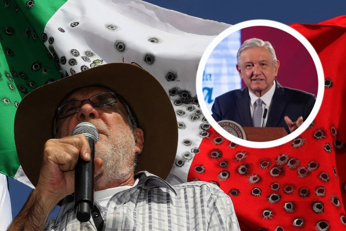 Javier Sicilia publica una carta en la que critica al gobierno de AMLO. Foto: Especial