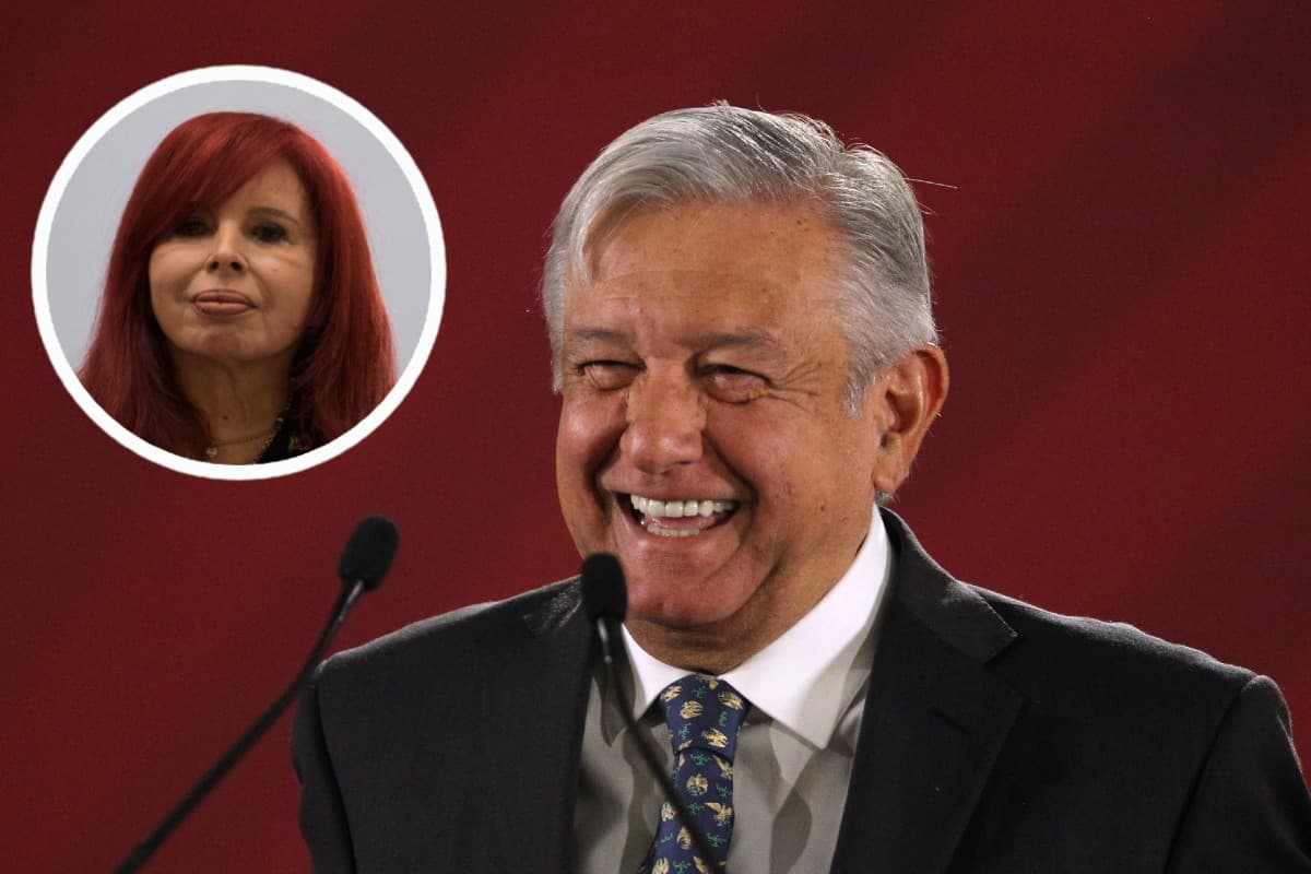 La alcaldesa Layda Sansores y el presidente Andrés Manuel López Obrador. Foto: Especial