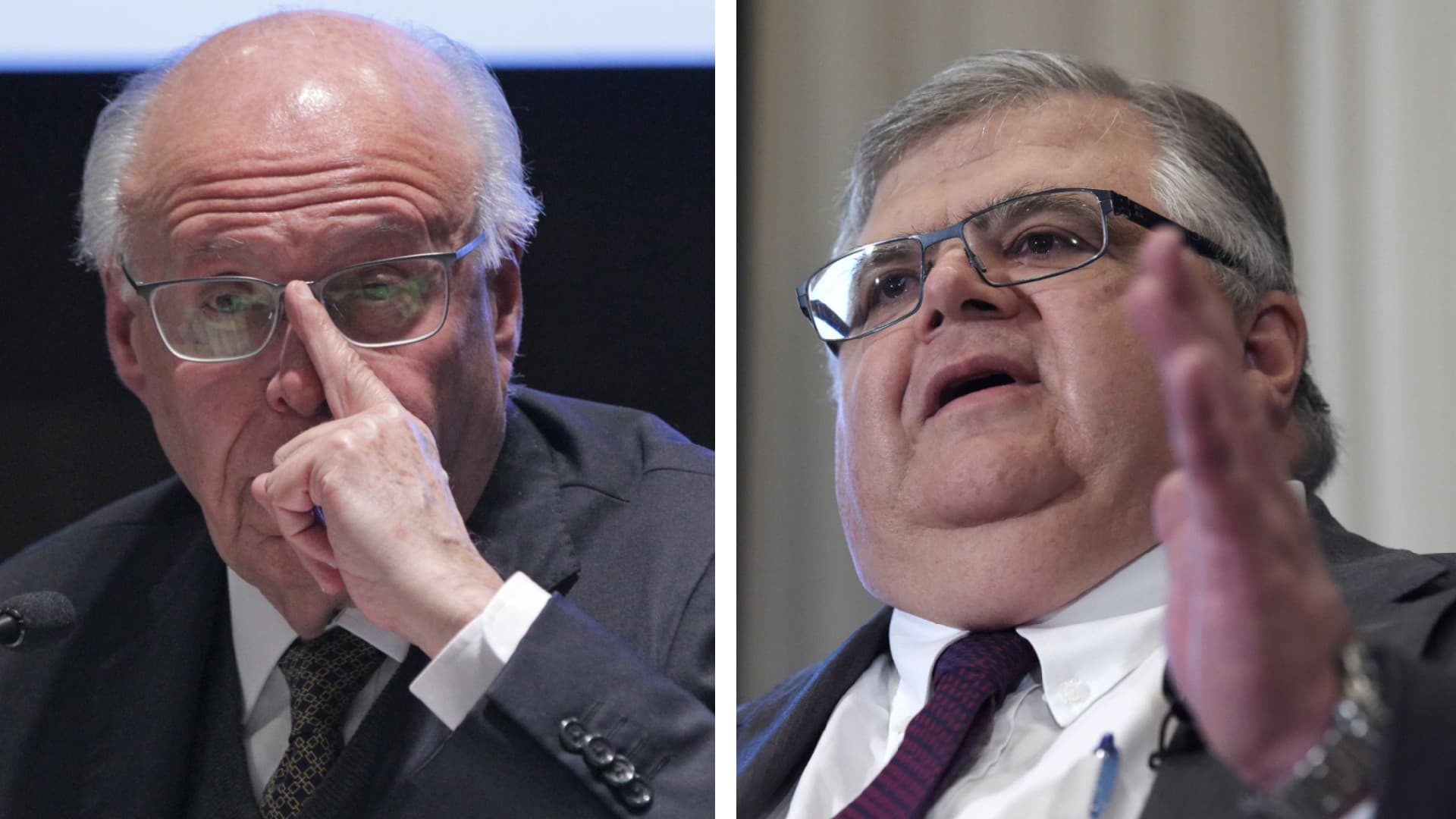 El exsecretario de Salud, José Narro y el exsecretario de Hacienda, Agustín Carstens. Foto: especial