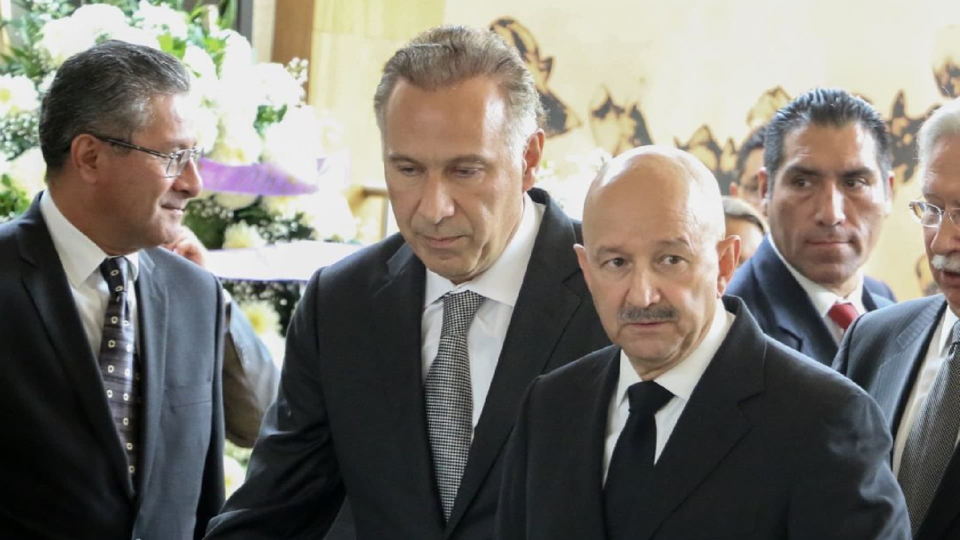 El abogado Juan Collado y el expresidente Carlos Salinas de Gortari en agosto de 2016. Foto: Cuartoscuro
