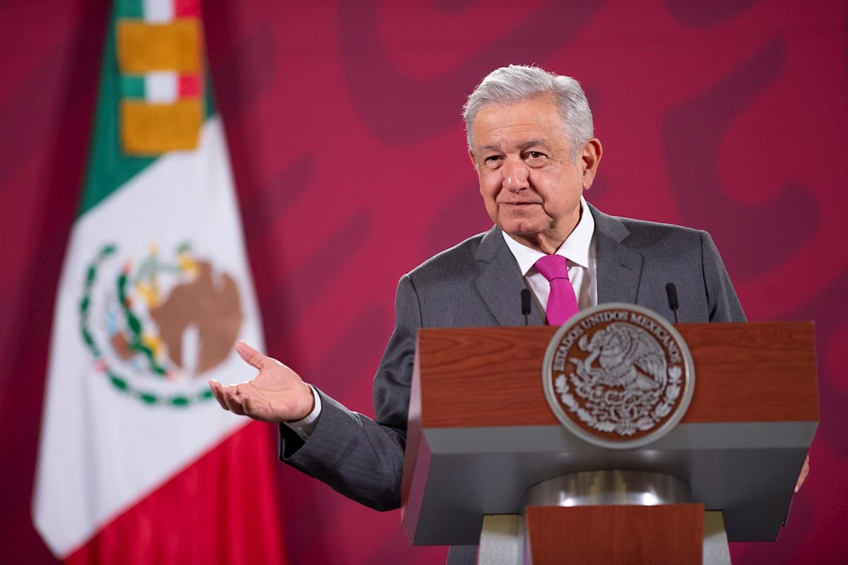 And´res Manuel López Obrador, presidente de la República. Foto: EFE