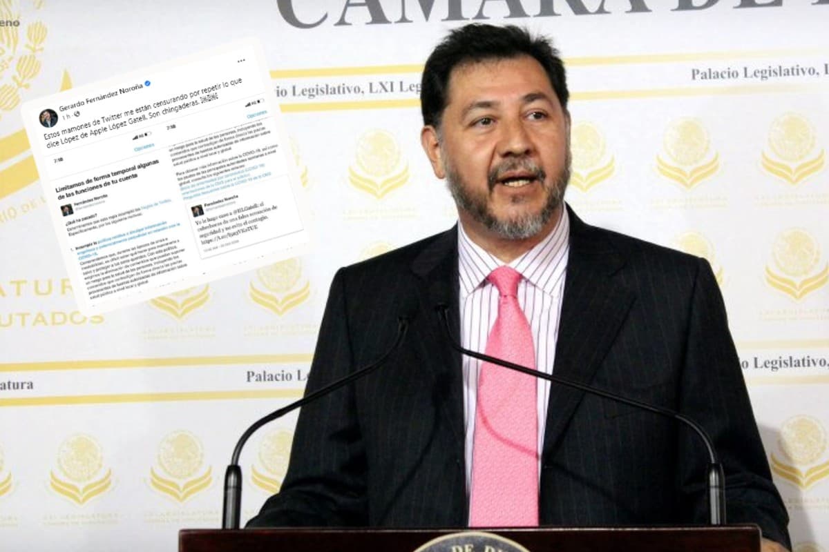 El legislador Gerardo Fernández Noroña. Foto: Especial