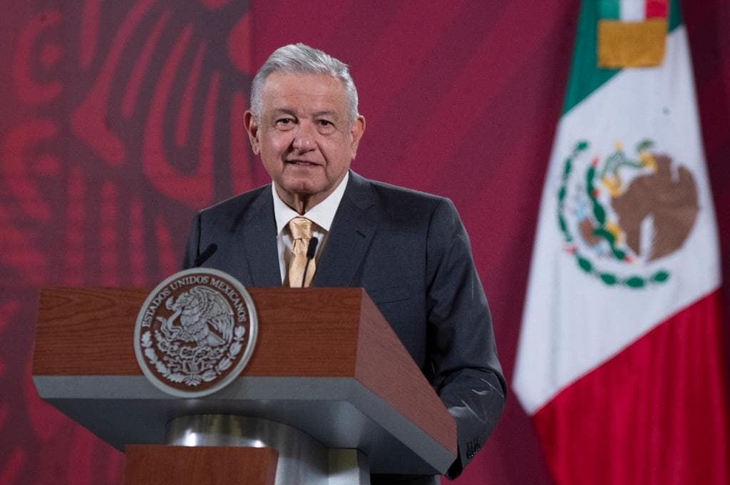 El presidente Andrés Manuel López Obrador. Foto: Twitter @canalcatorcemx
