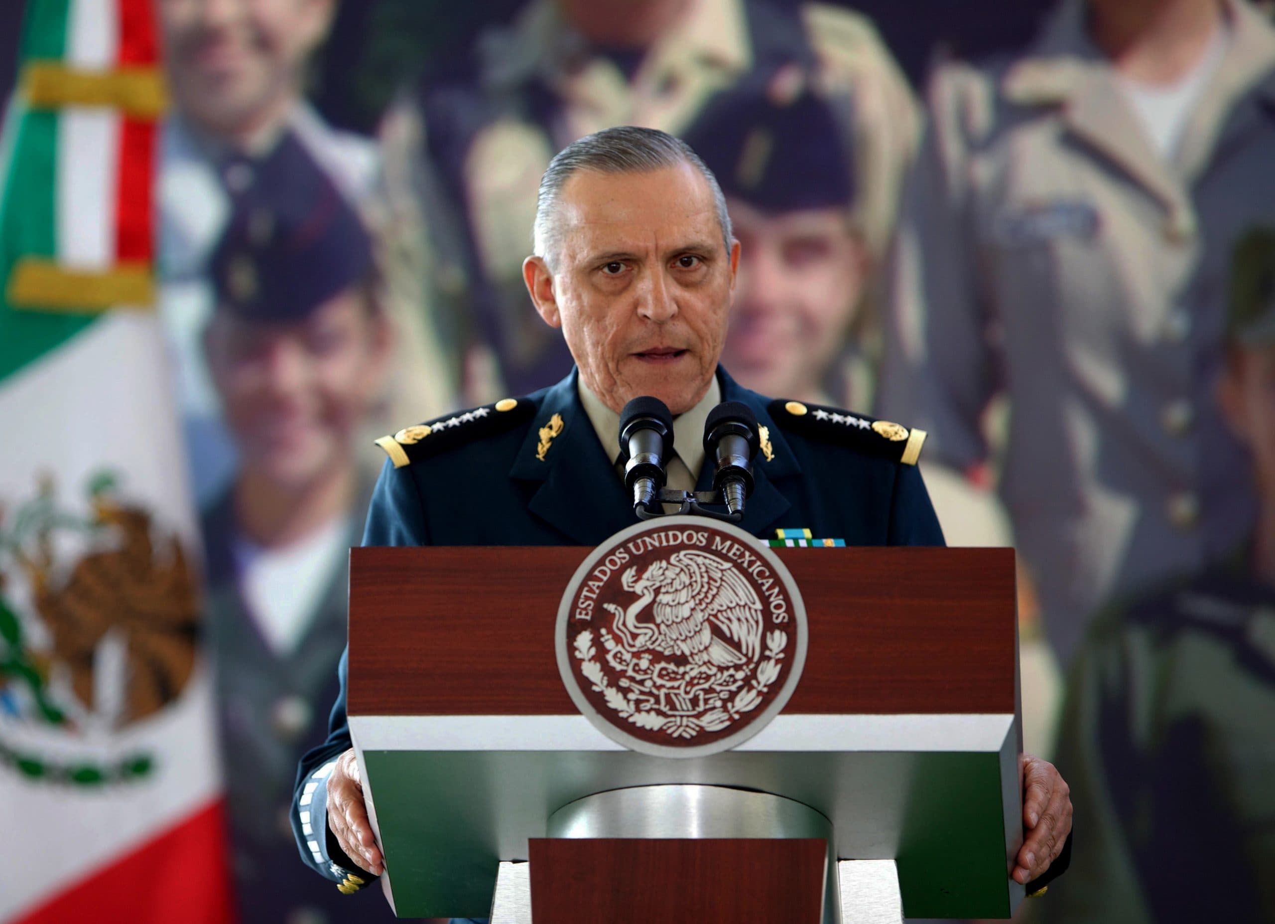 El exsecretario de la Defensa, Salvador Cienfuegos. Foto: EFE