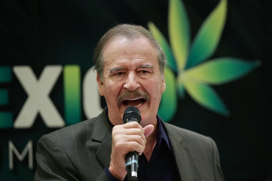 El expresidente Vicente Fox. Foto: EFE
