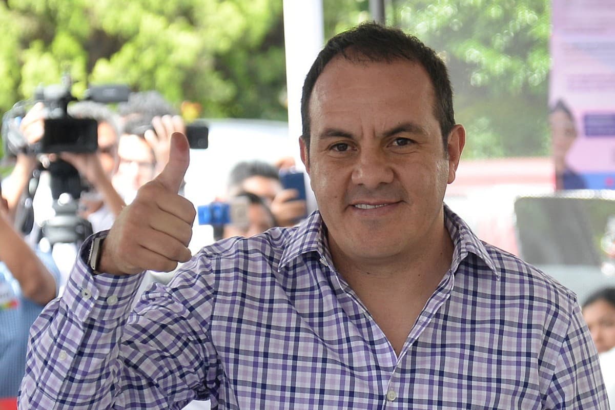 Cuauhtémoc Blanco, gobernador de Morelos. Foto: EFE
