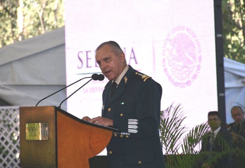 Salvador Cienfuegos Zepeda, extitular de la Secretaría de la Defensa Nacional (Sedena). Foto: Facebook @SEDENAmxOficial.