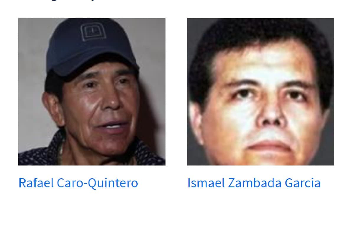 Rafael Caro Quintero e Ismael El Mayo Zambada. Foto: especial