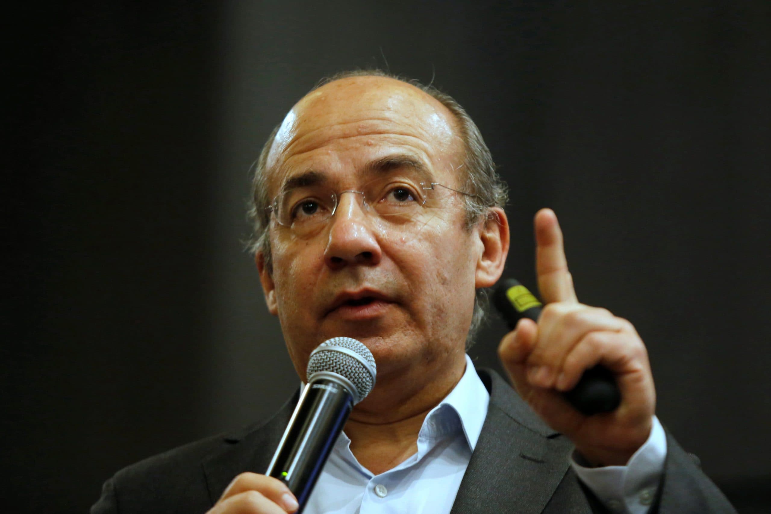 El expresidente Felipe Calderón. Foto: EFE