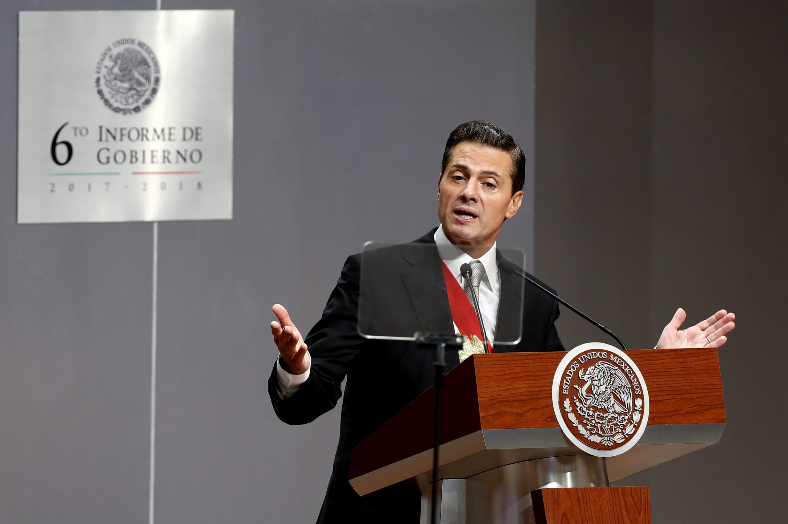 El expresidente Enrique Peña Nieto. Foto: EFE