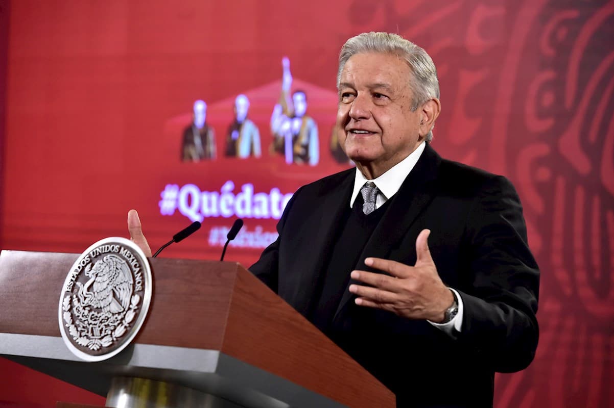 Presidente Andrés Manuel López Obrador. Foto: EFE.