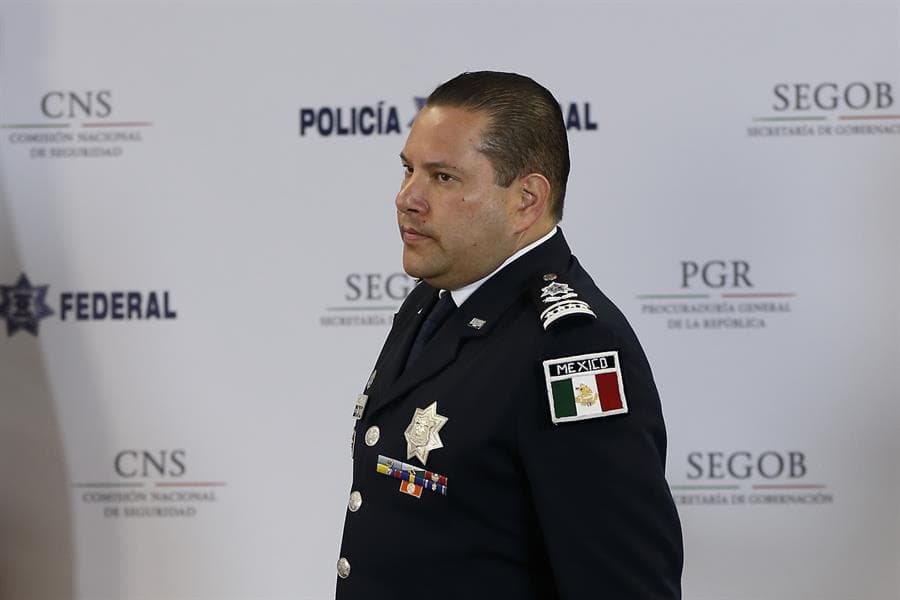 El excomisionado general de la Policía Federal, Manelich Castilla, en 2018. Foto: EFE.