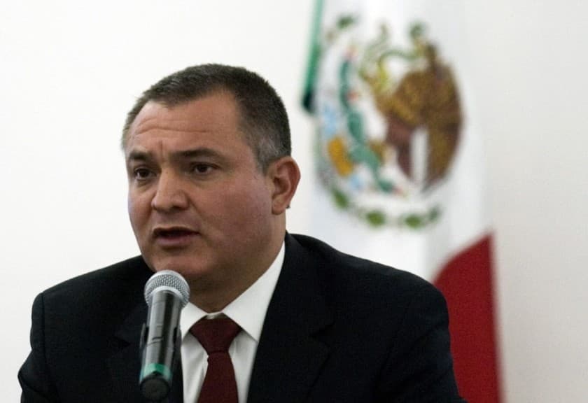 Genaro García Luna, exsecretario de Seguridad Pública. Foto: EFE