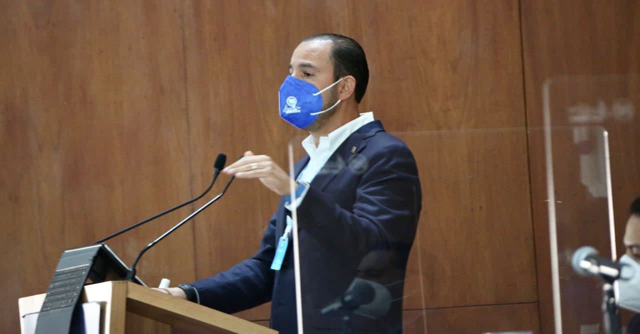 Marko Cortés, líder del PAN. Foto: Twitter.