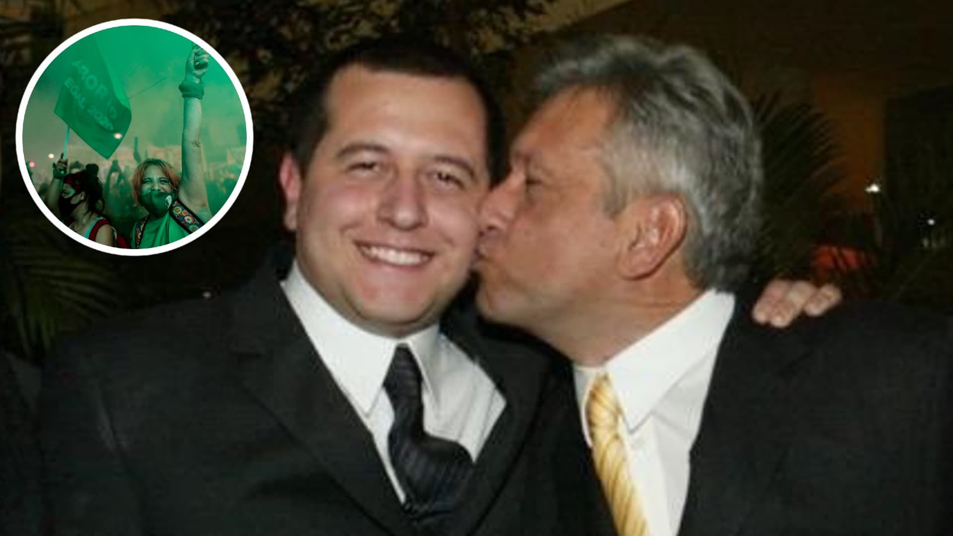 AMLO y su hijo José Ramón
