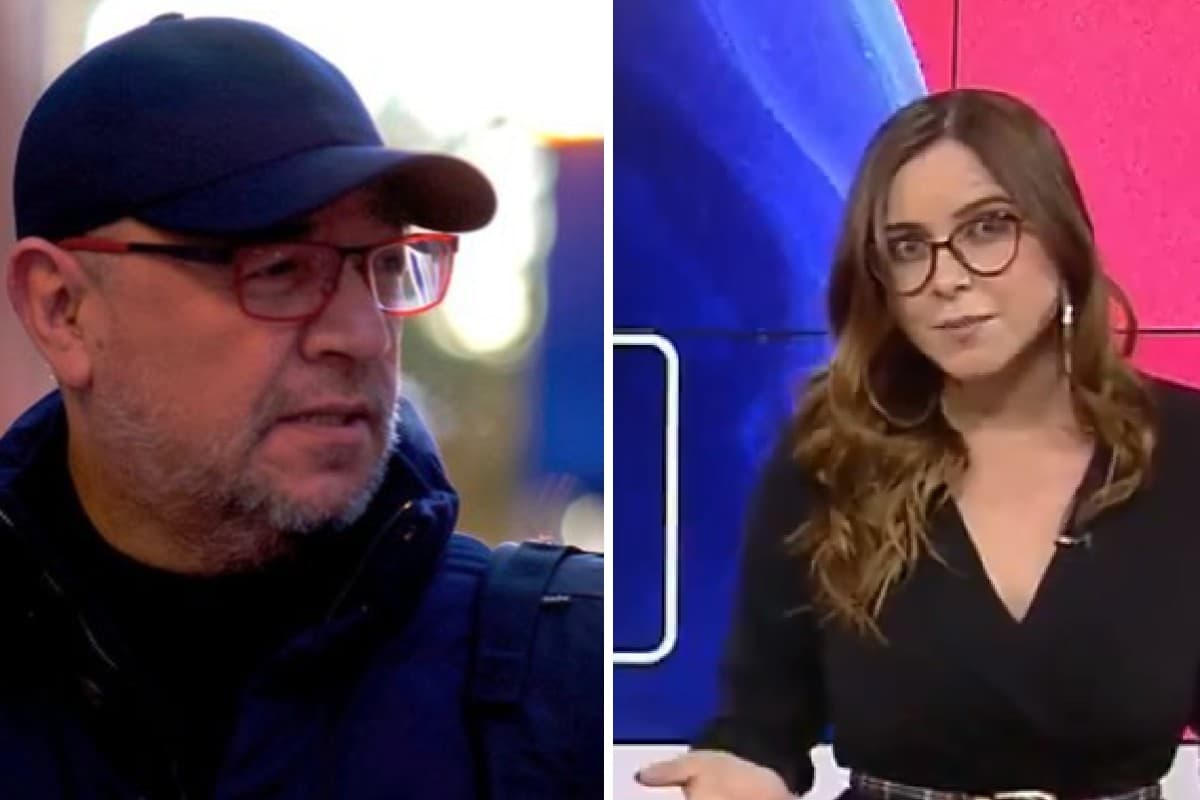 El periodista Víctor Trujillo y Estefanía Veloz, activista y feminista. Foto: especial