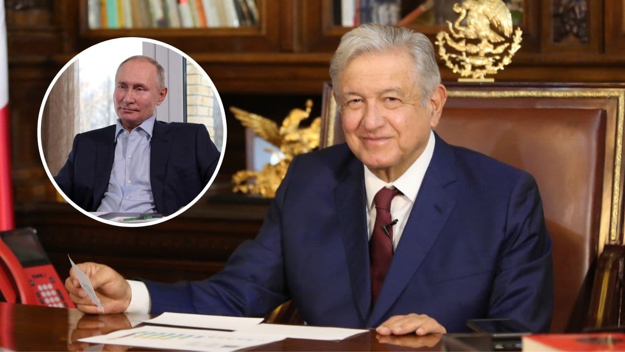 AMLO y Vladimir Putin