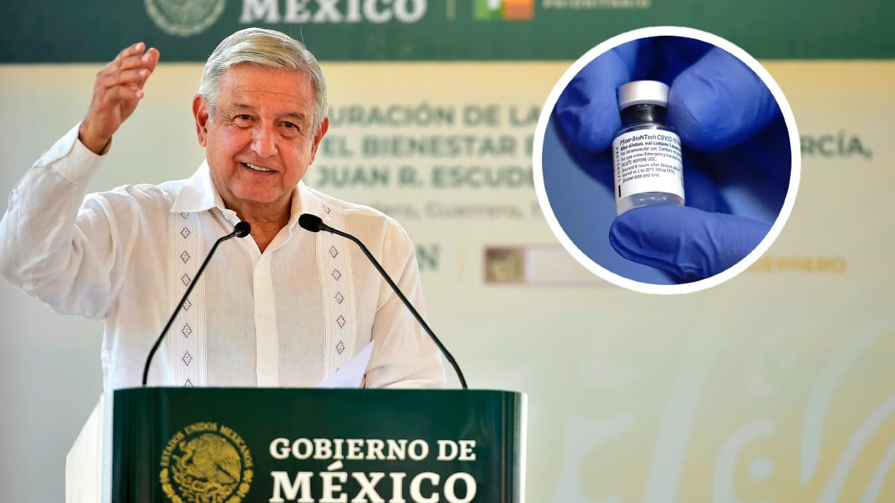 México reducirá pedidos de vacuna Pfizer para que sean donadas a países más pobres