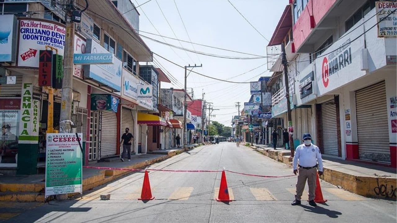 Calles de México en pandemia