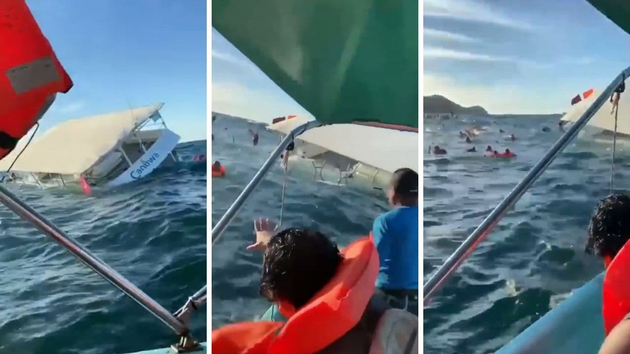 Embarcación se hunde en Puerto Vallarta