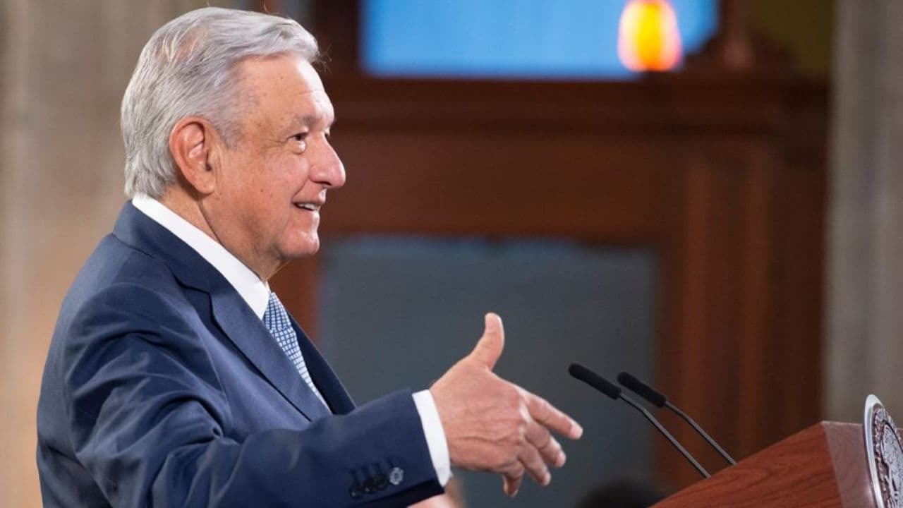 AMLO en conferencia de prensa