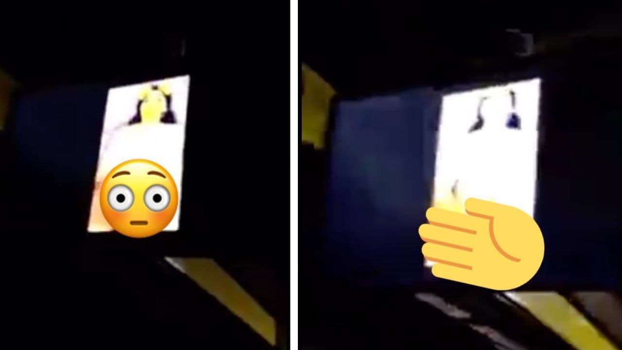 Video porno en el Metro