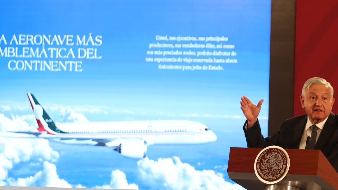 AMLO busca que grupo de empresarios empresarios compre el avión presidencial