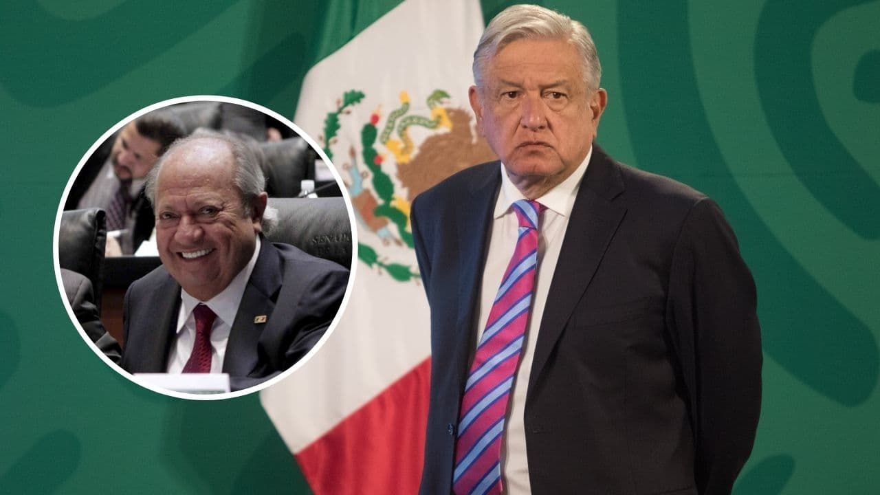 AMLO y Romero Deschamps