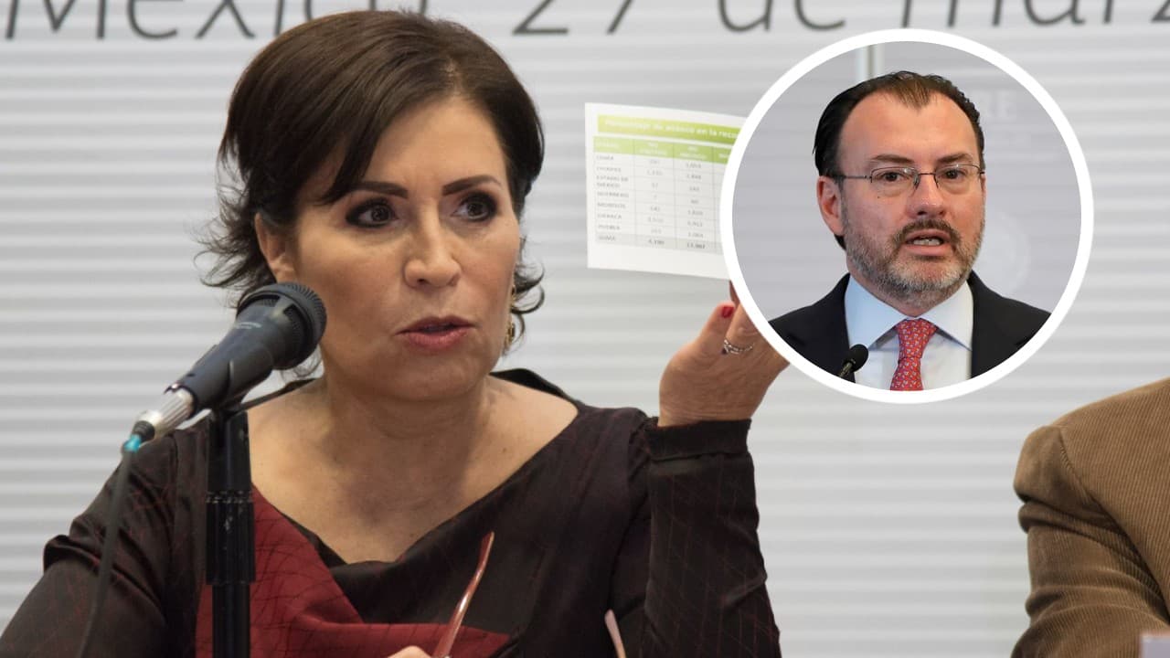 Rosario Robles presentará pruebas ante la FGR contra Luis Videgaray