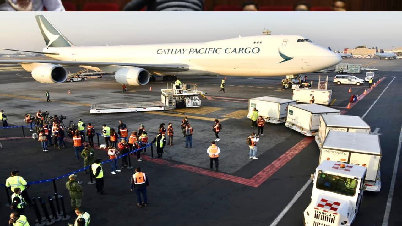 Hoy llegaron a México un 1 millón de vacunas SinoVac