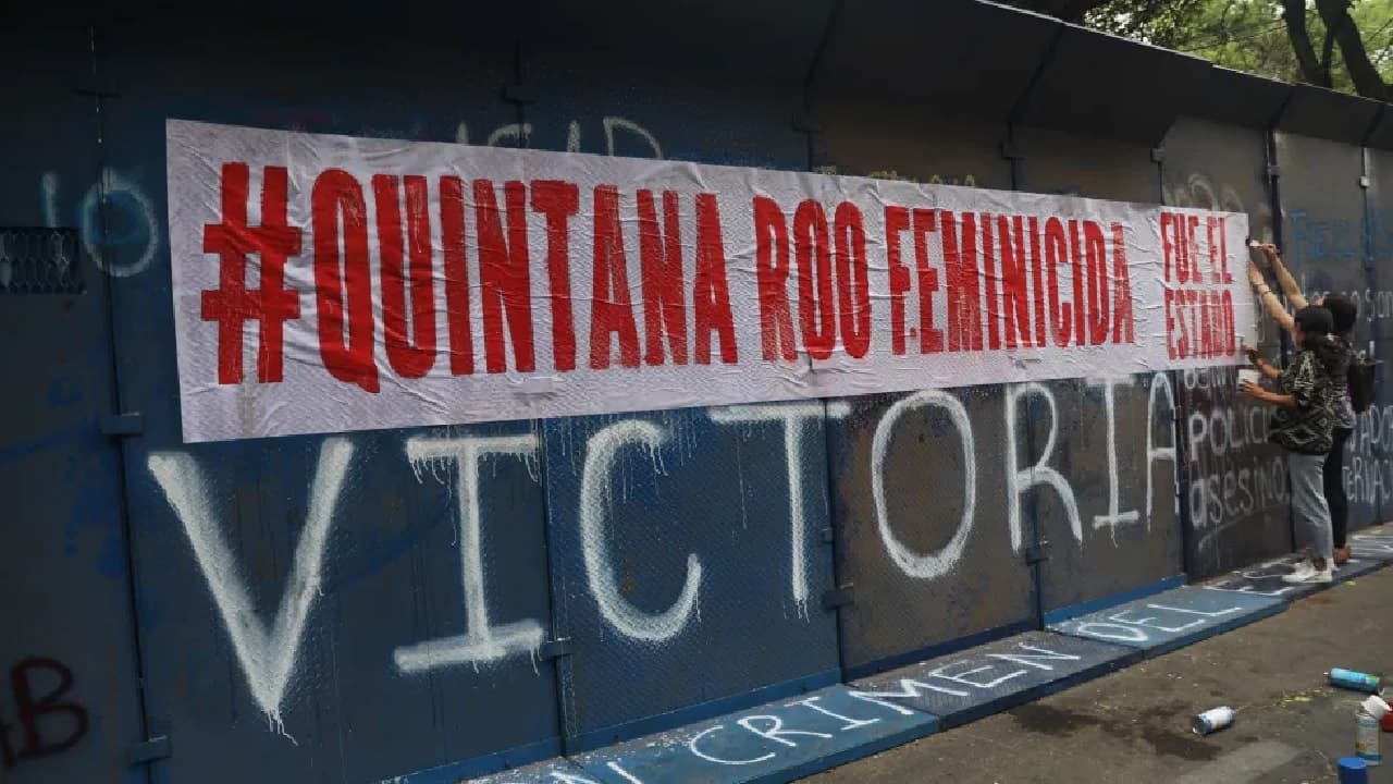 Dictan prisión preventiva a policías en feminicidio de Victoria