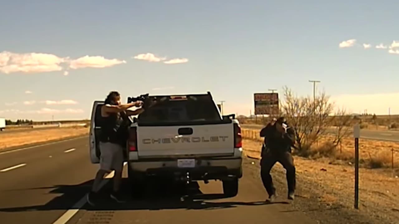 VIDEO: Narco mata a balazos a policía en EU; es abatido por agentes