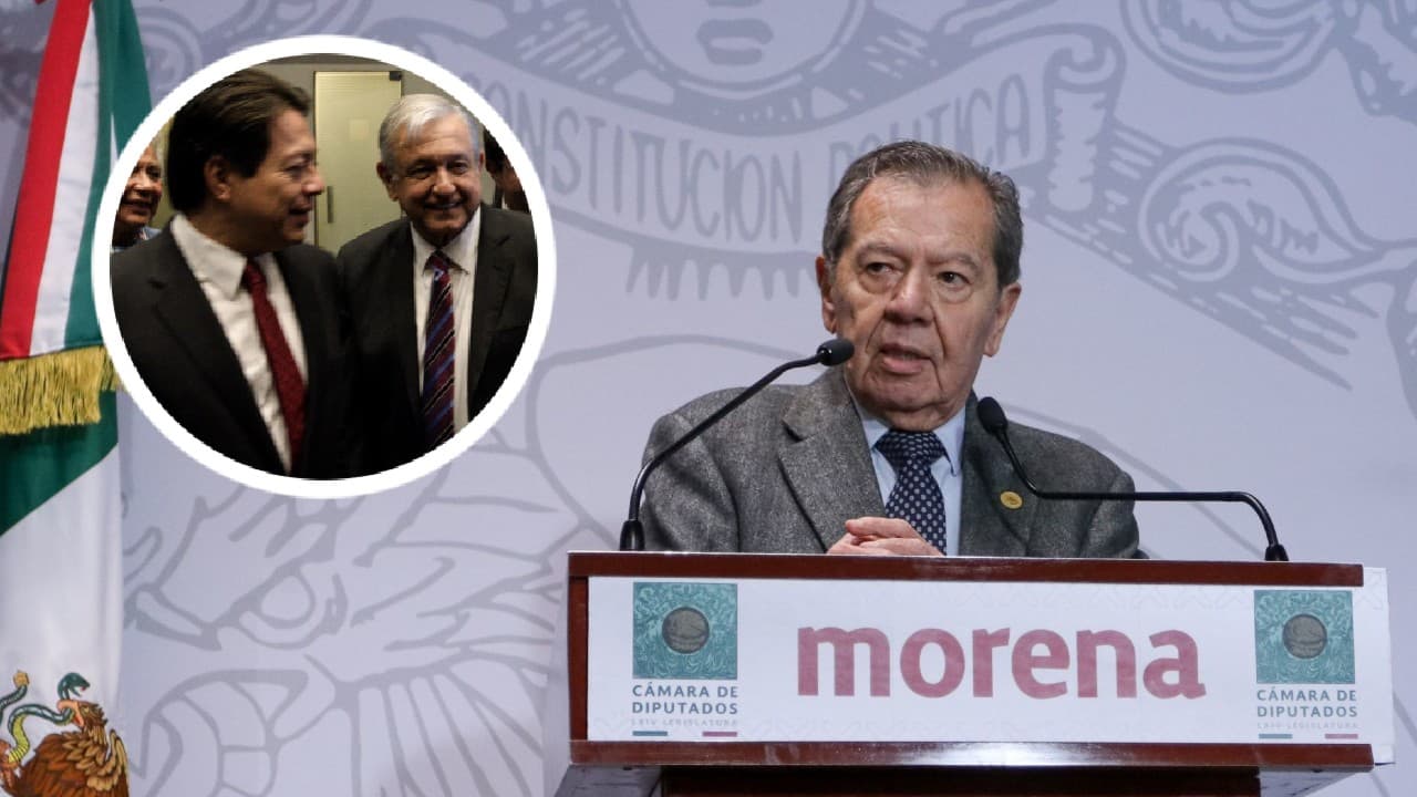 Muñoz Ledo: ‘El presidente quería en Morena a alguien que lo obedeciera, él es Mario Delgado’