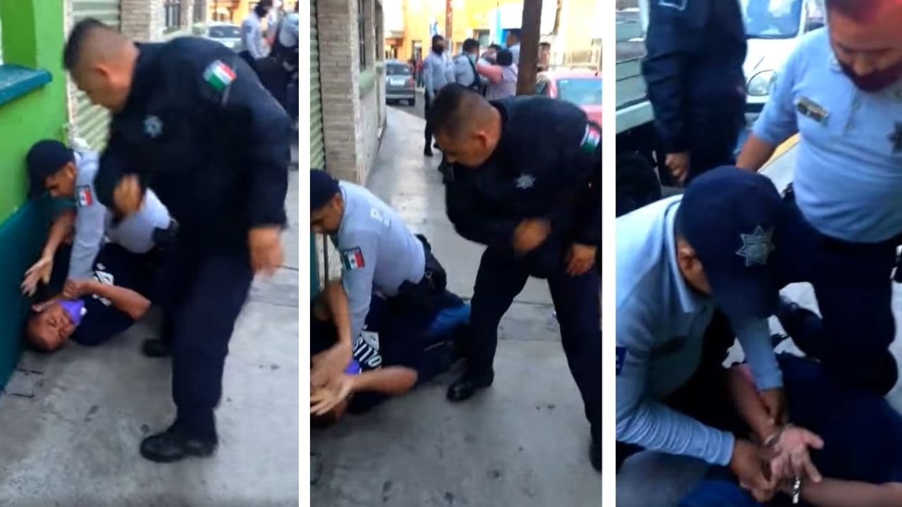 Abuso policial en Pachuca