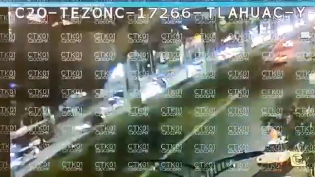 VIDEO: Momento en el que colapsa Línea 12 del Metro de la CDMX