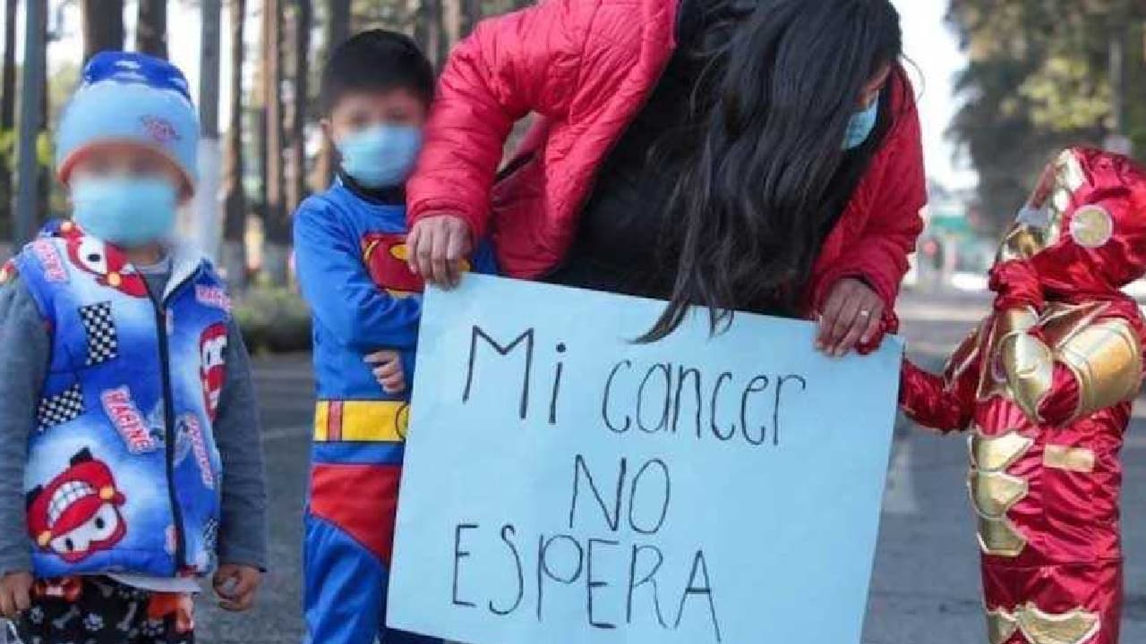 Padres de niños con cáncer anuncian marcha nacional