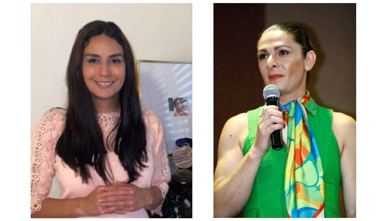 Paola Espinosa y Ana Gabriela Guevara