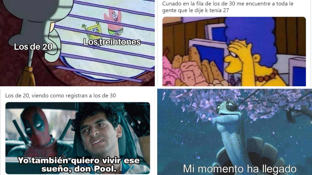 Los mejores memes del registro de vacunación de los de 30 a 39