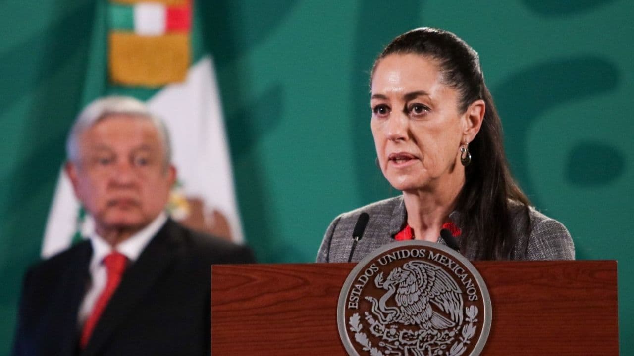 Claudia Sheinbaum y AMLO