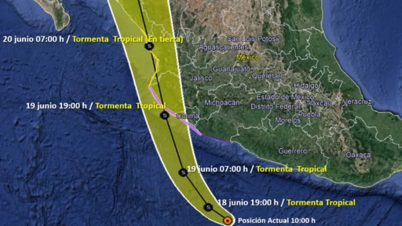Tormenta Tropical “Dolores” afecta a gran parte del país