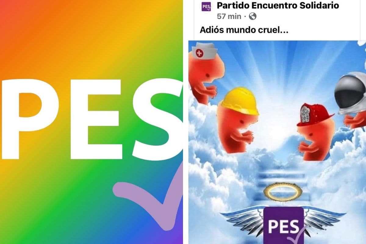 Protestan en las redes sociales del PES