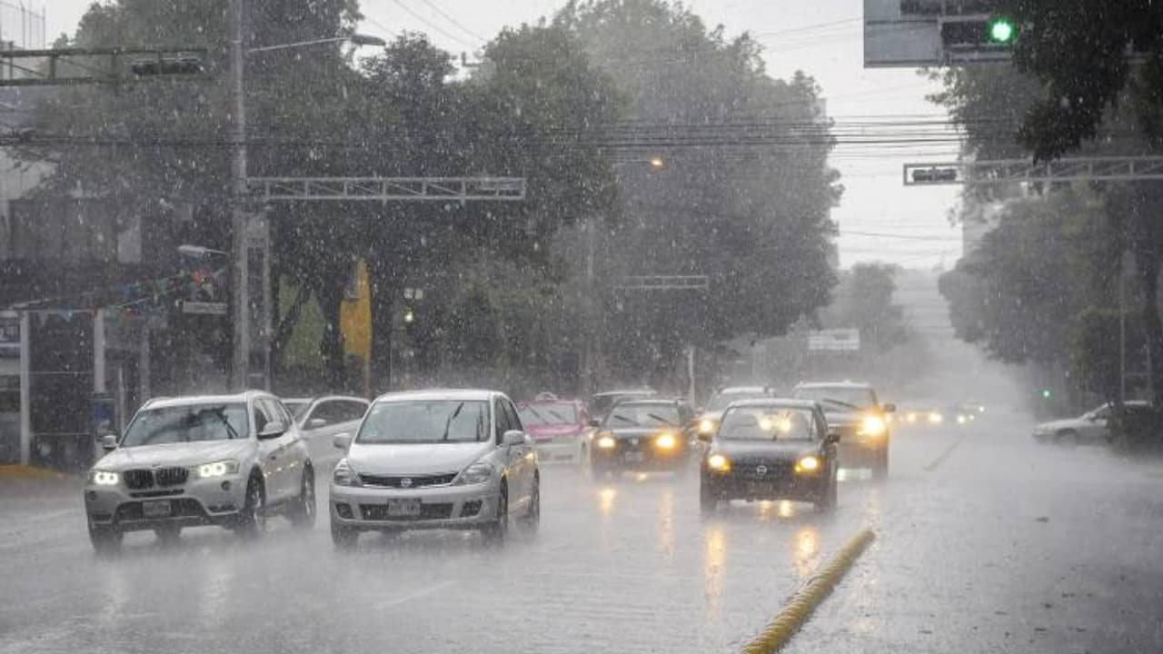 Lluvia en la CDMX