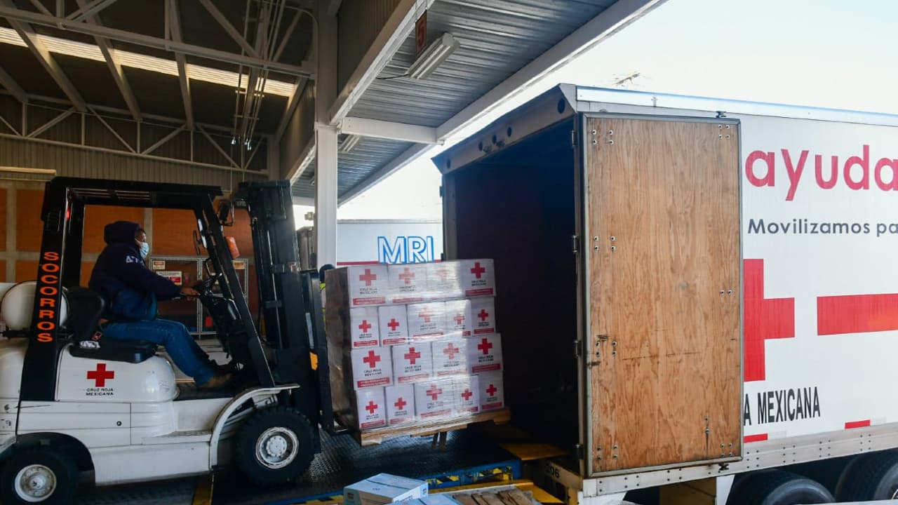 Cruz Roja envía ayuda humanitaria