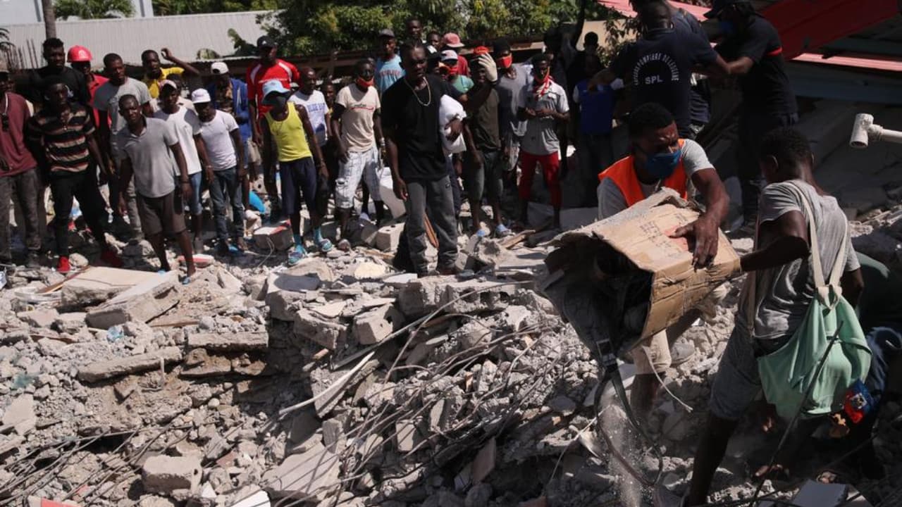 Muertos por sismo en Haití aumentan a mil 419